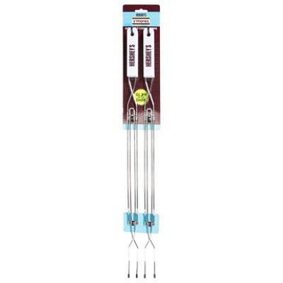 Hershey's S'mores Glow in the Dark Extendable Cooking Forks 2 Count - Each