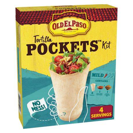 Old El Paso Tortilla Pockets Dinner Kit (351 g)