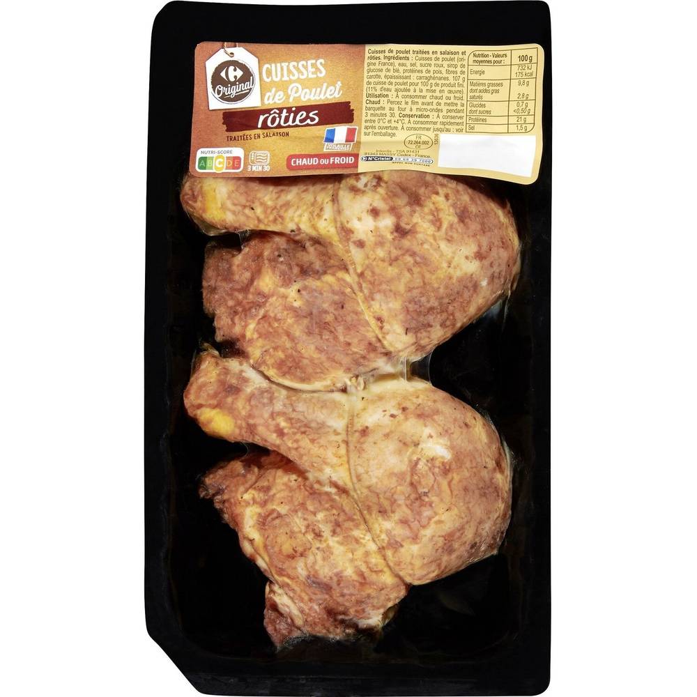 Carrefour Original - Cuisses de poulet rôties