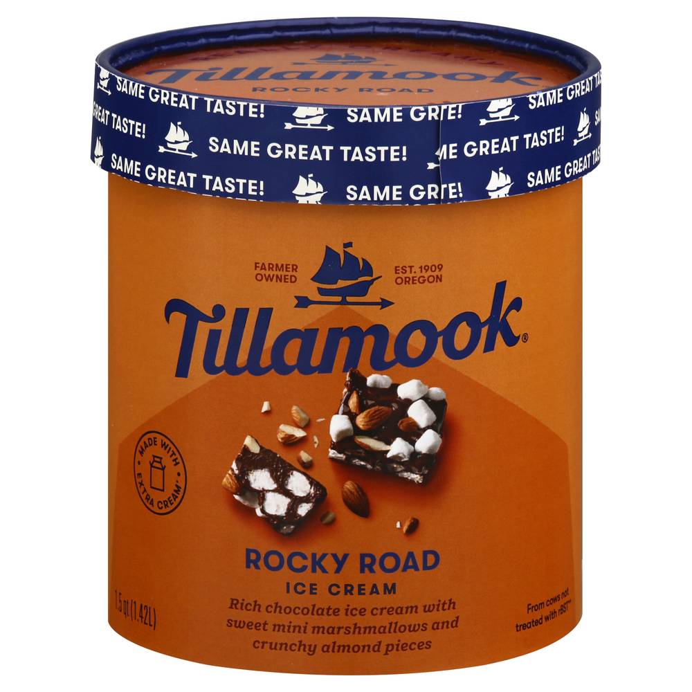 Tillamook Rocky Road Ice Cream