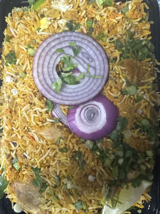 Pan fried Chicken Biryani Family pack