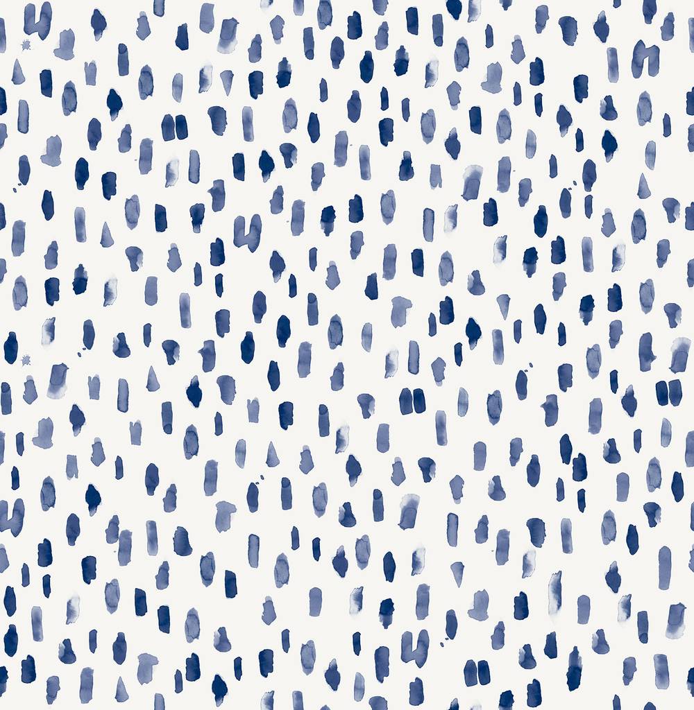 Scott Living 30.75-sq ft Blue Vinyl Geometric Self-adhesive Peel and Stick Wallpaper | SLW3701