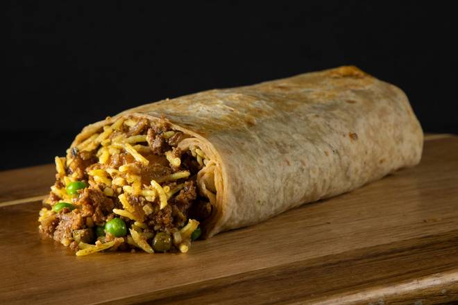 Lamb  Rogan Josh Burrito