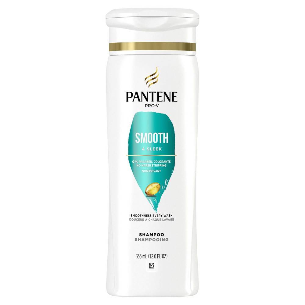 Pantene shampooing pantene pro-v smooth & sleek - pro-v smooth & sleek shampoo (355 ml)