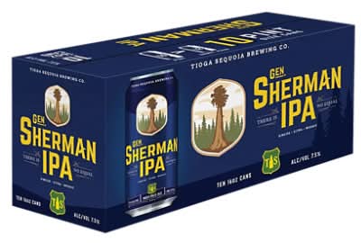 Tioga Sequoia Brewing Co. General Sherman Ipa Beer (4 x 16 fl oz)