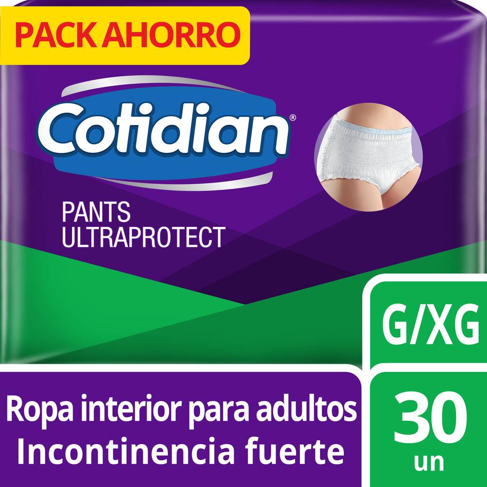 Pants Adulto Talla XG/ G x 30 Unidades