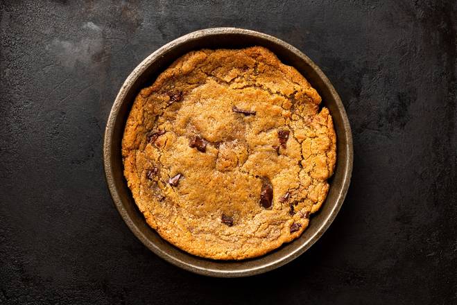 Skillet Chocolate Chip Cookie