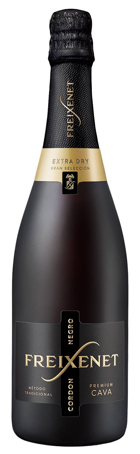 Freixenet Cordon Negro Extra Dry Cava Wine (750 ml)