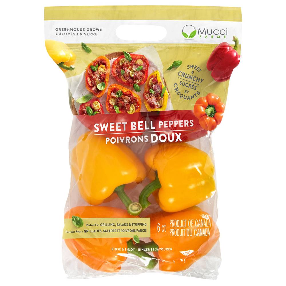 Sweet Mixed Peppers 6-Pack