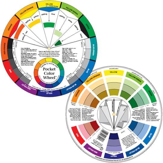 Color Mixing Wheel By Artist'S Loft