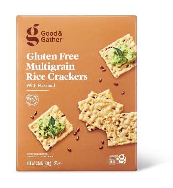 Good & Gather Gluten Free Multi-Grain With Flax Rice Crackers (3.5 oz)