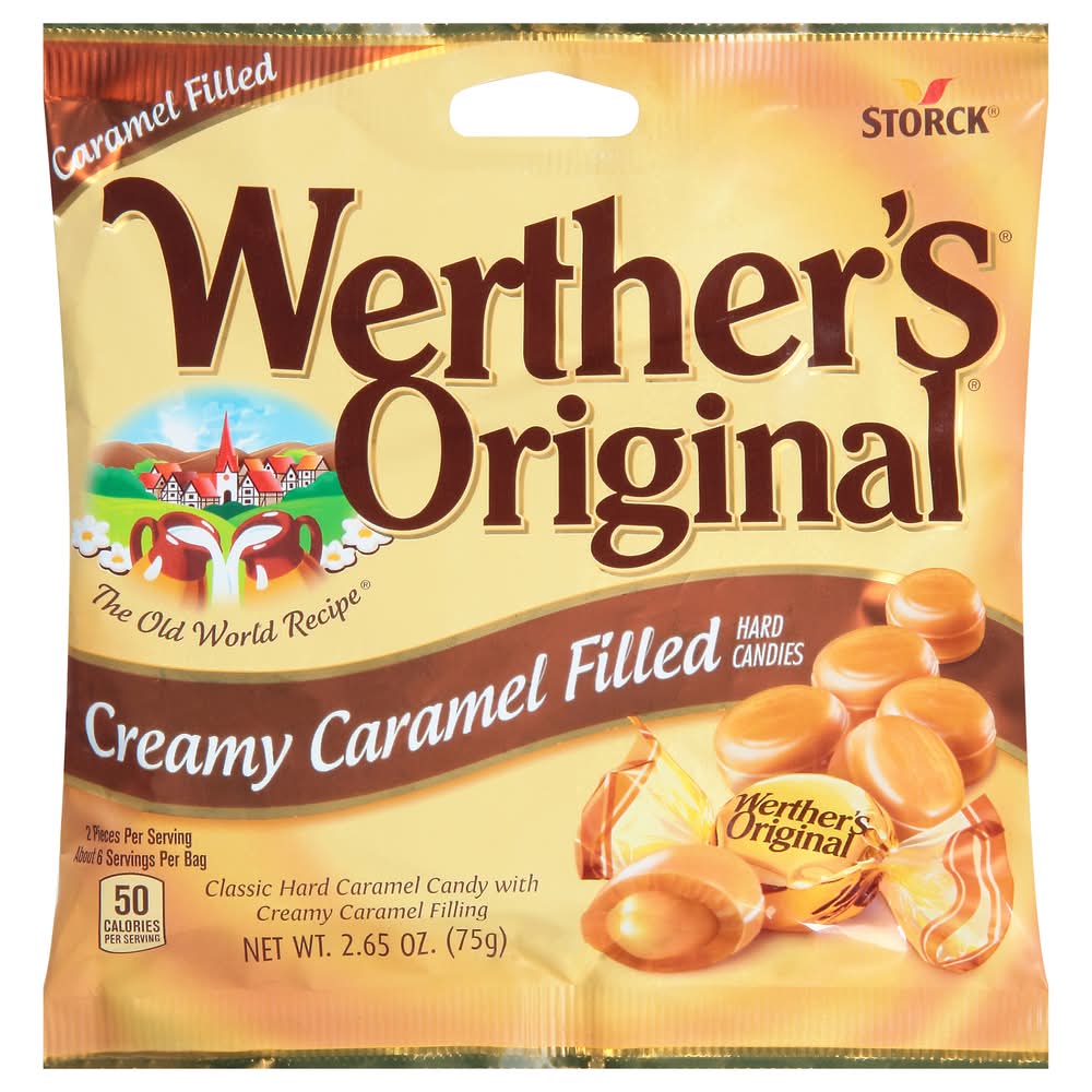Werther's Original Creamy Caramel Filled Hard Candies (2.65 oz)