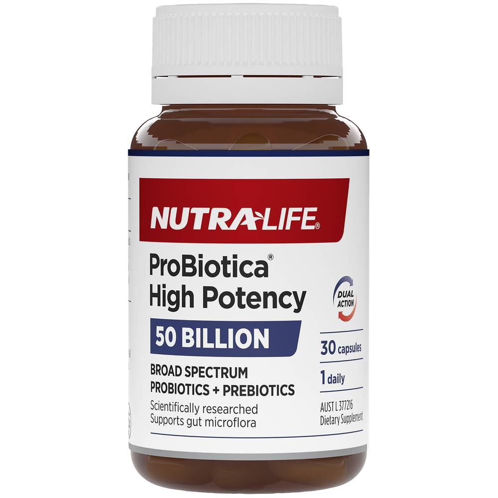 Nutra-Life ProBiotica High Potency 50 Billion Capsules 30s