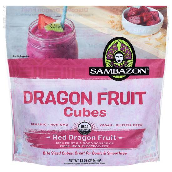 Sambazon Red Dragon Fruit Cubes