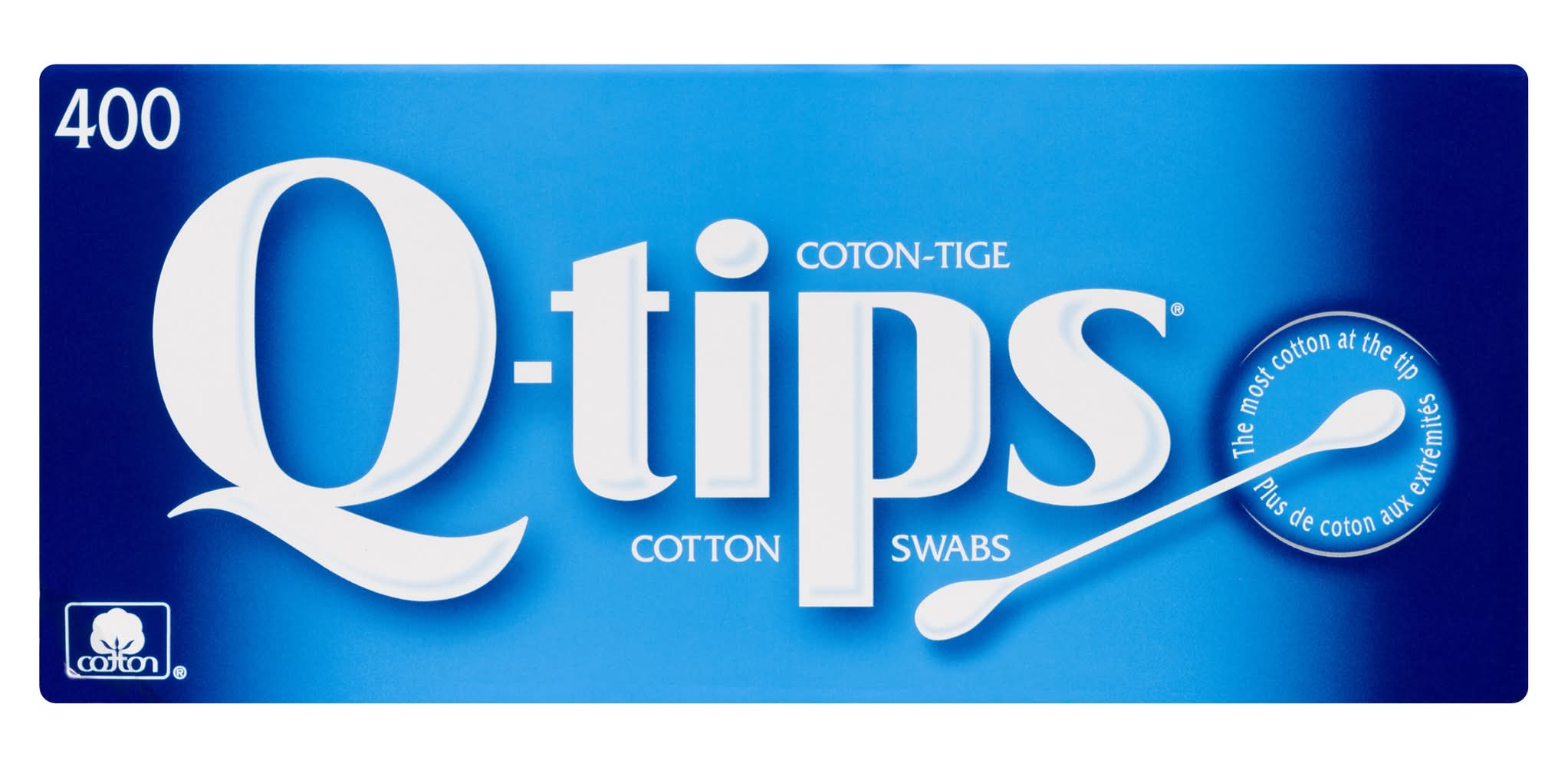 Q-tips Cotton Swabs (400 ct)