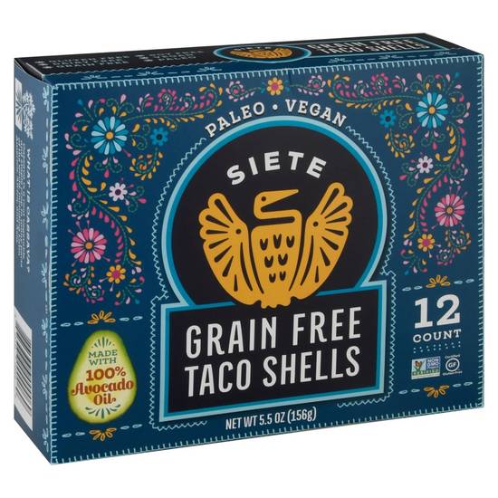 Siete Grain Free Taco Shells (12 ct)