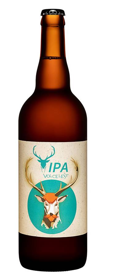 Volcelest - Bière ipa bio (750 ml)