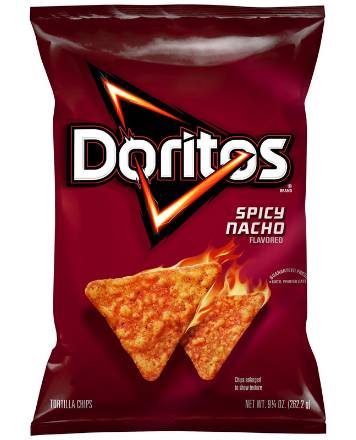 Doritos Spicy Nacho 9.25oz Bag