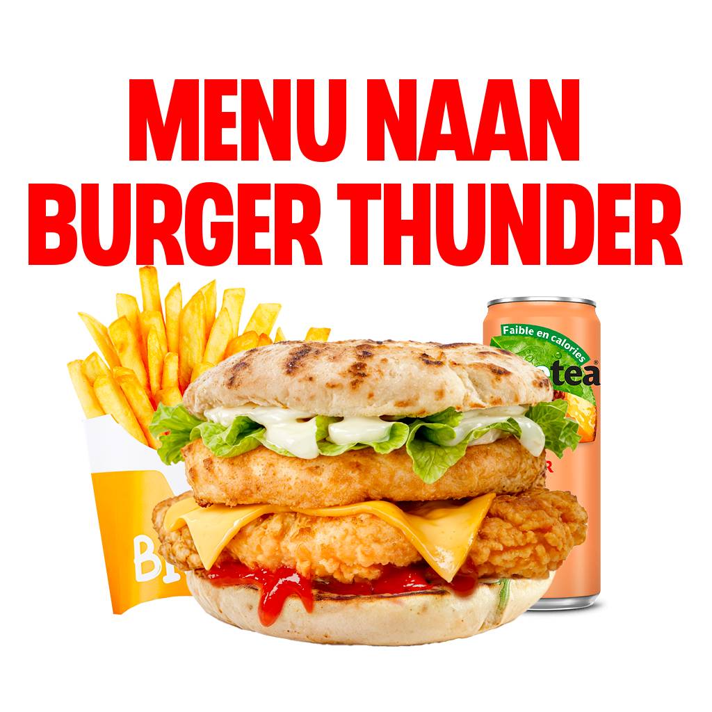 Menu Naan thunder
