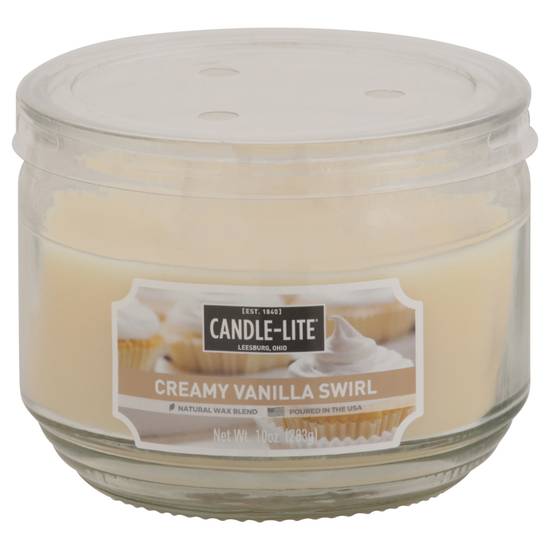 Candle Lite Creamy Vanilla Swirl Candle (1 candle)