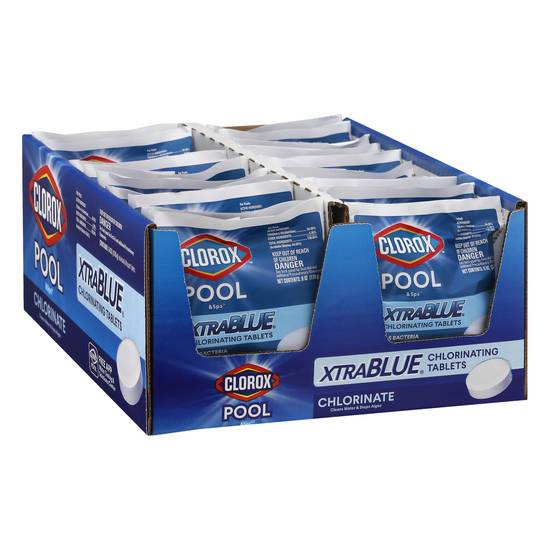 Clorox Xtra Blue Pool & Spa Chlorinating Tablets