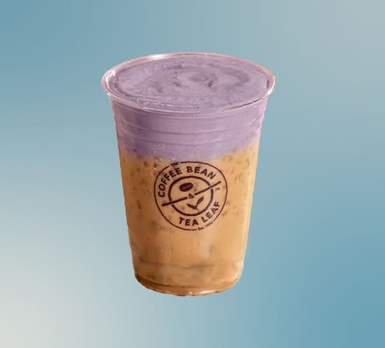 Iced Lattes|Iced Ube Coconut Cream Latte
