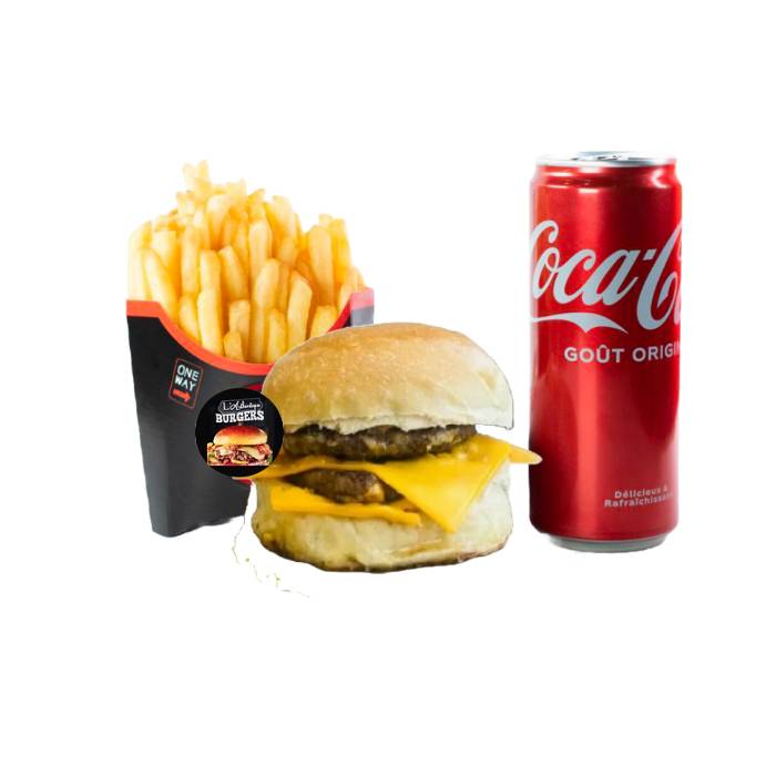 MENU | DOUBLE CHEESEBURGER