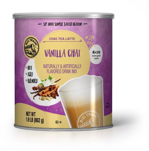 Big Train Tea Latte Drink Mix, Vanilla Chai (30.4 oz)