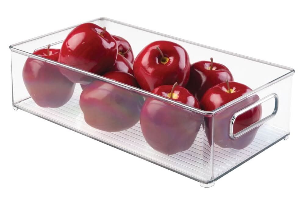 iDesign Medium Clear Plastic Bin