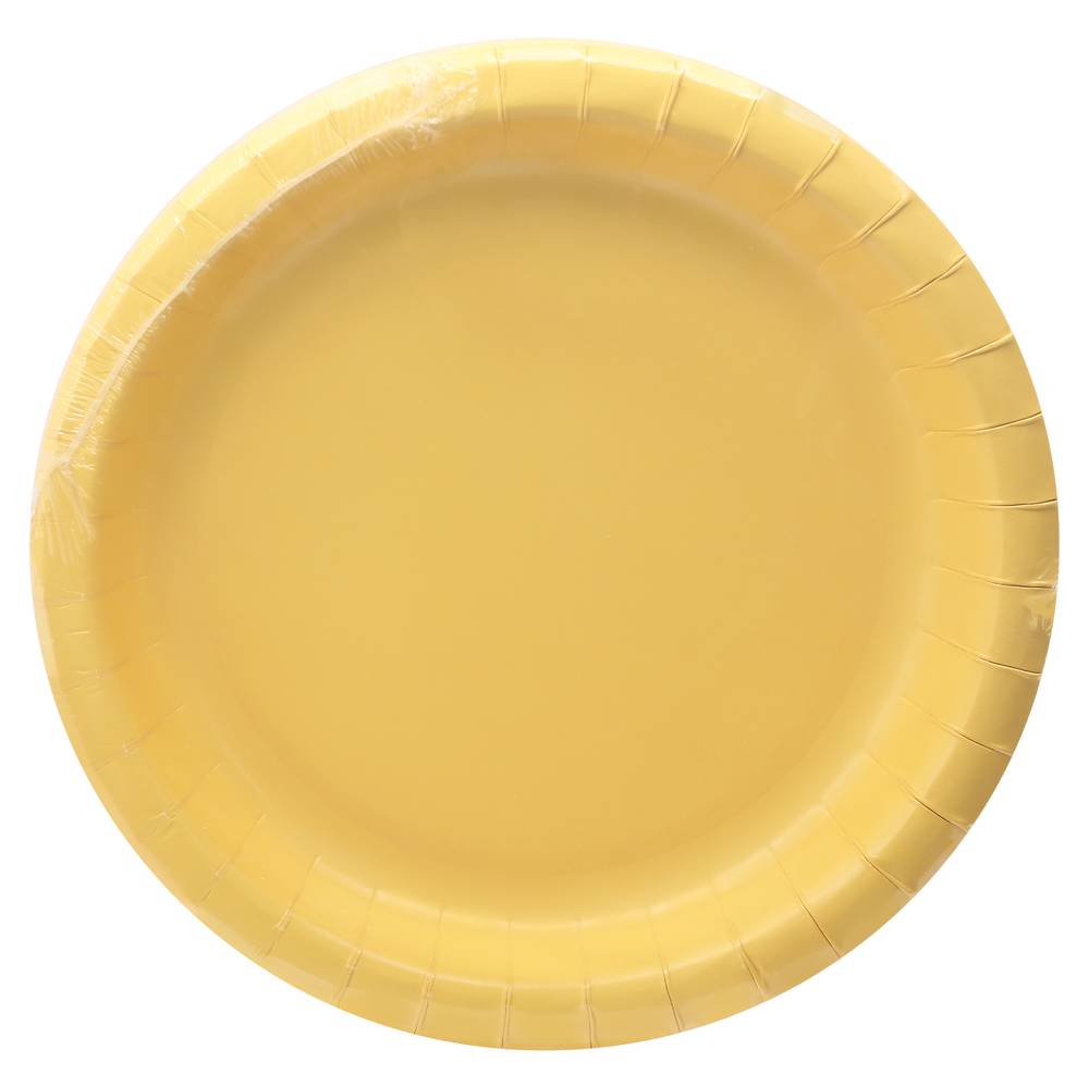 Signature Select Soft Yellow Plates (10 plates)