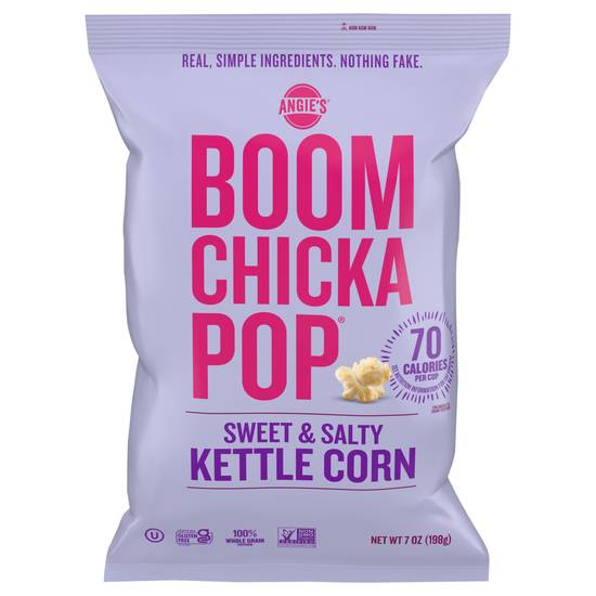 Angie's Boomchickapop Sweet and Salty Kettle Corn Popcorn