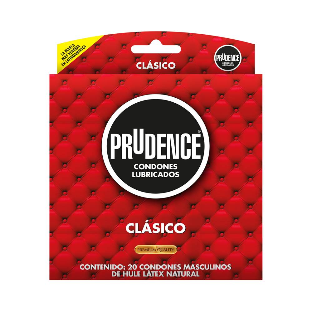 Prudence condones clásicos (20 piezas)