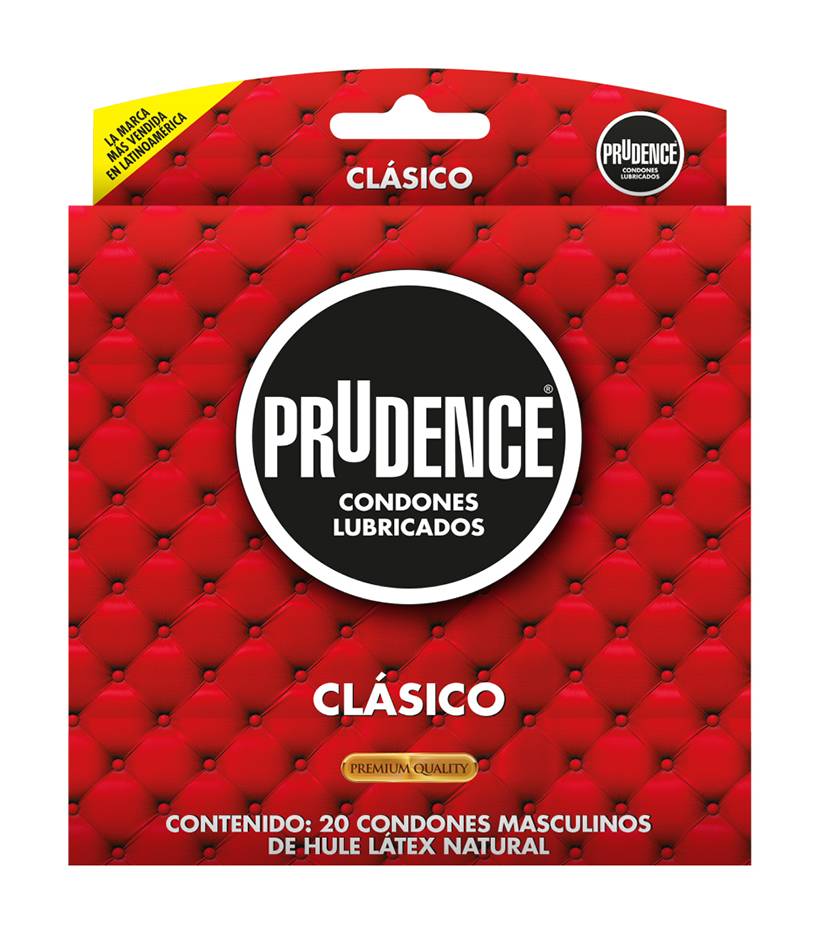 Prudence · Condones clásicos (20 un)