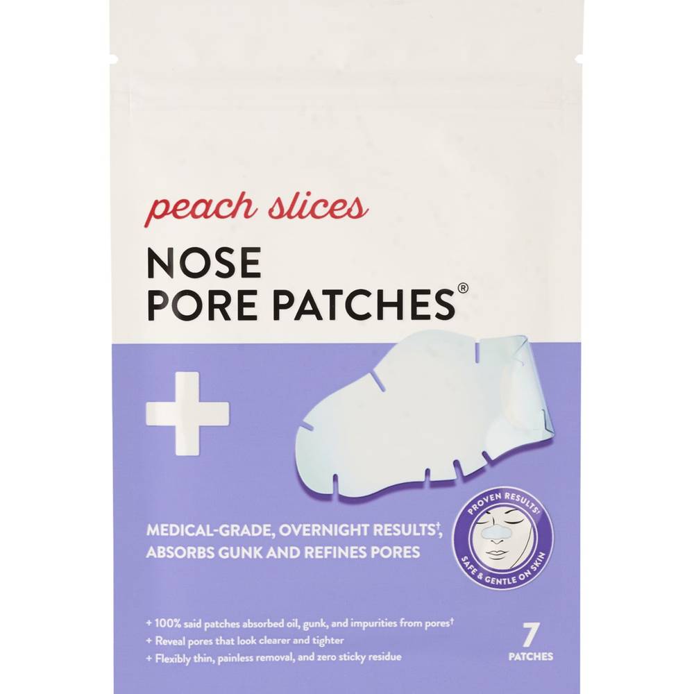 Peach Slices Nose Pore Patches (7 ct)