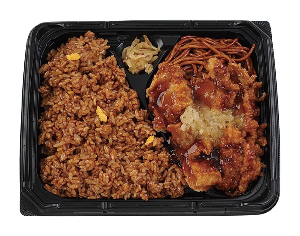 ◎ブラック炒飯＆油淋鶏