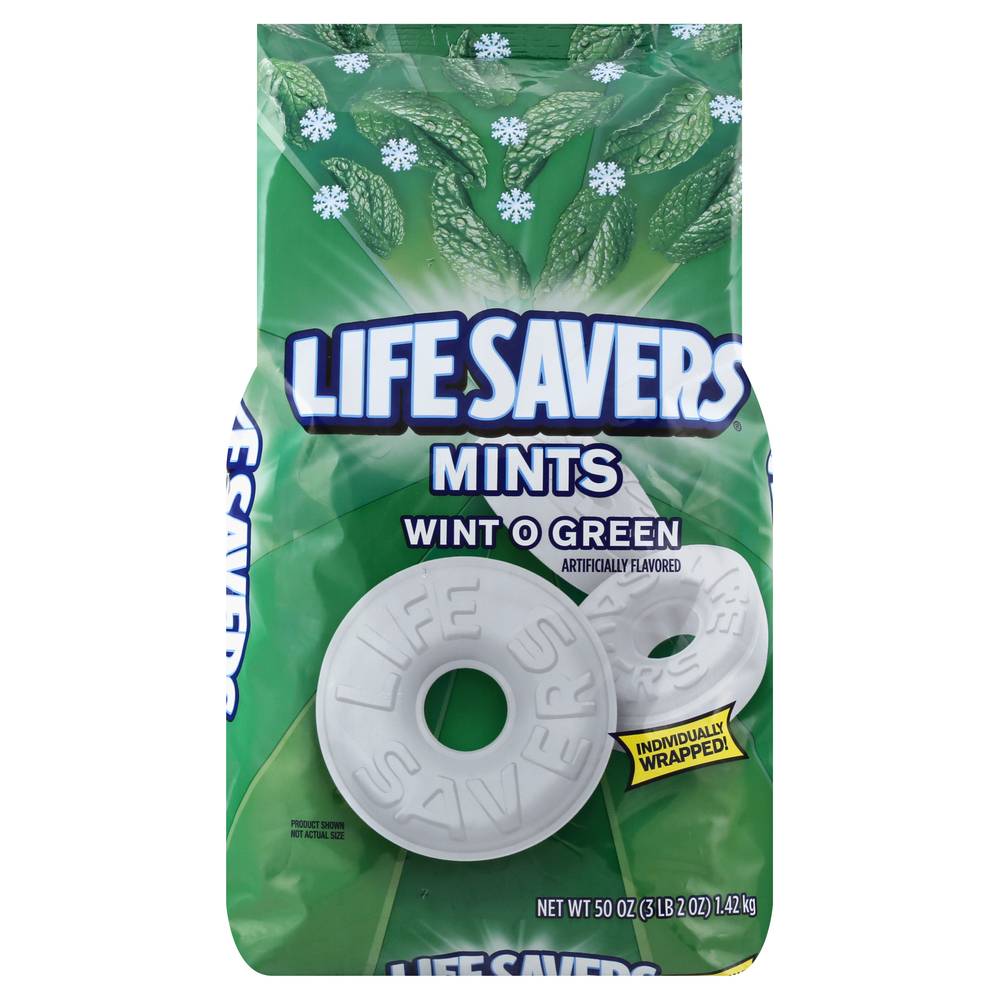 Life Savers Wint O Green Party Size Mints (3.12 lbs)