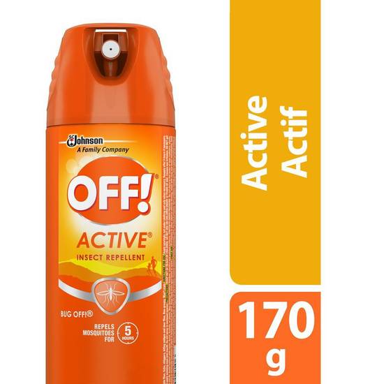 Off! Active Insect Repellent Spray (170 g)
