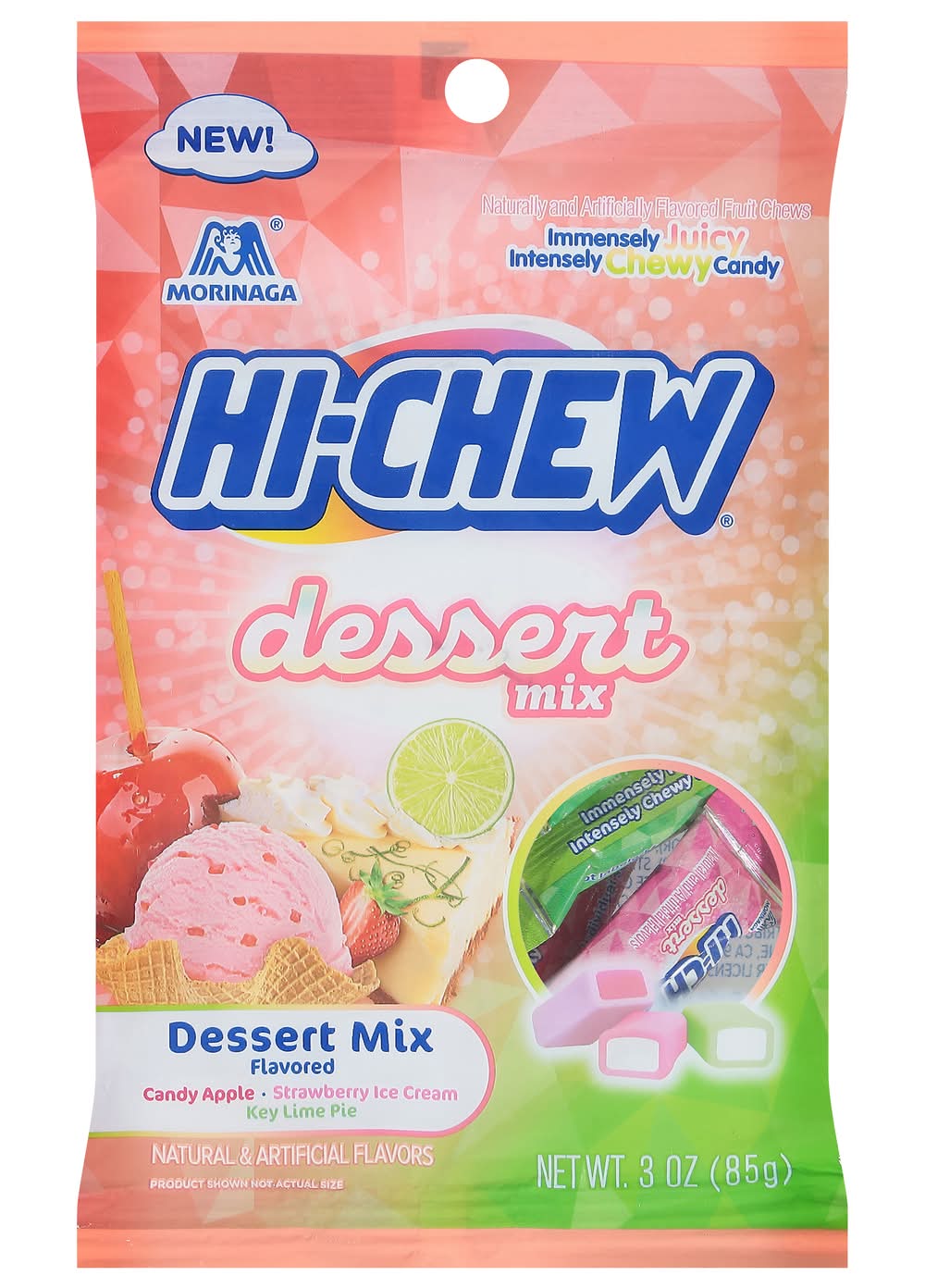 Hi-Chew Fruit Chews, Dessert Mix (3 oz)
