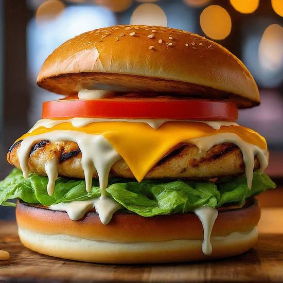 Grilled Chicken Burger