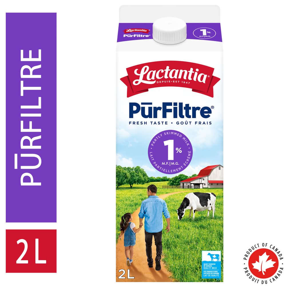 Lactantia Purfiltre 1% Partly Skimmed Milk (2 L)