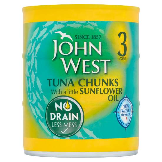 John West Tuna Chunks (3 ct)