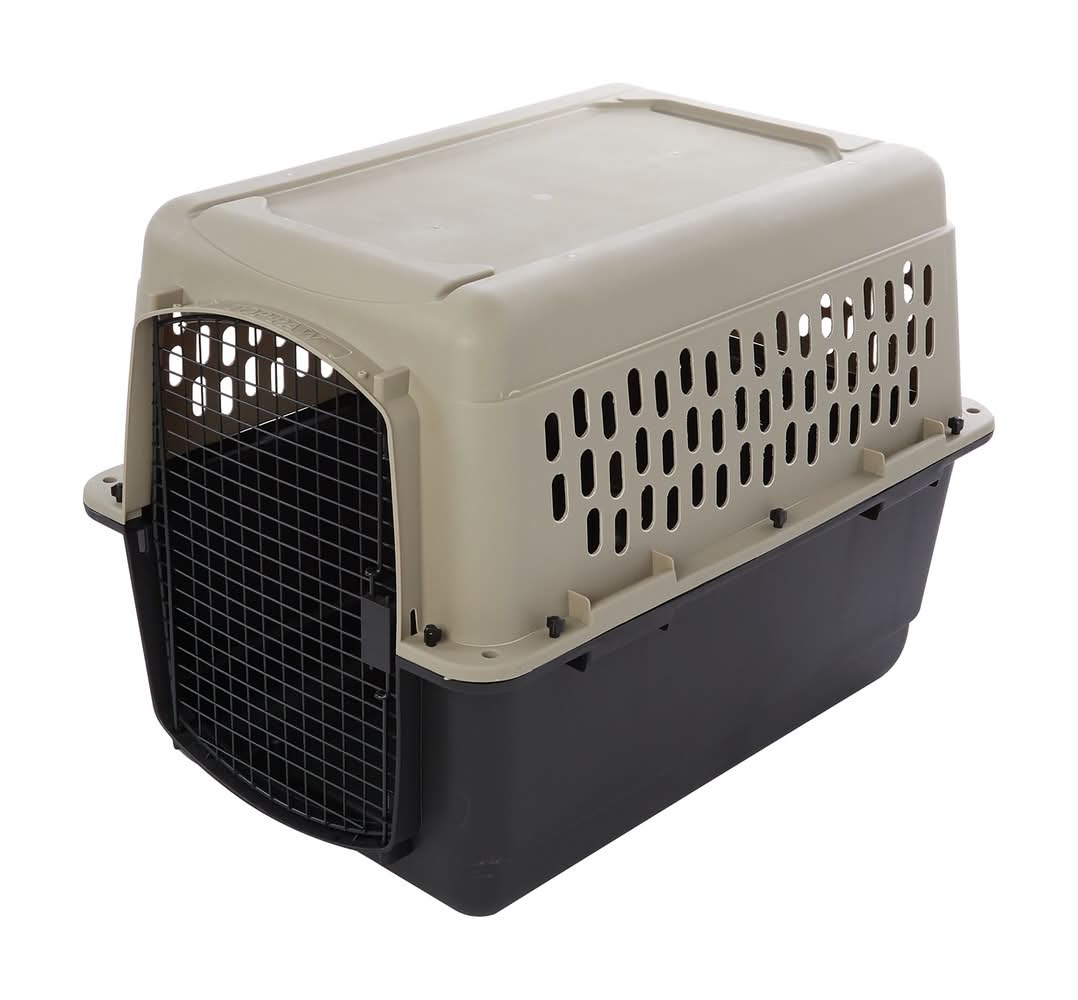 Top Paw® Portable Dog Carrier (Color: Tan, Size: 36\"L X 25\"W X 27\"H)