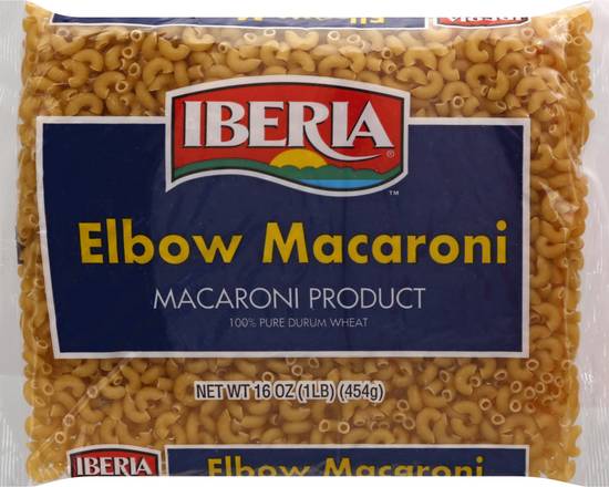 Iberia Elbow Macaroni Pasta