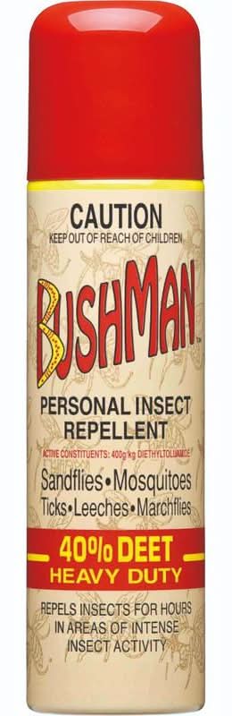 Bushman Heavy Duty Aerosol 40% Deet 130g