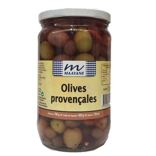 Olives à la provençale casher MAAYANE 400g