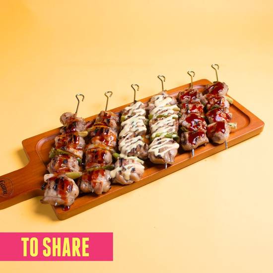 Chicken Skewer Plate