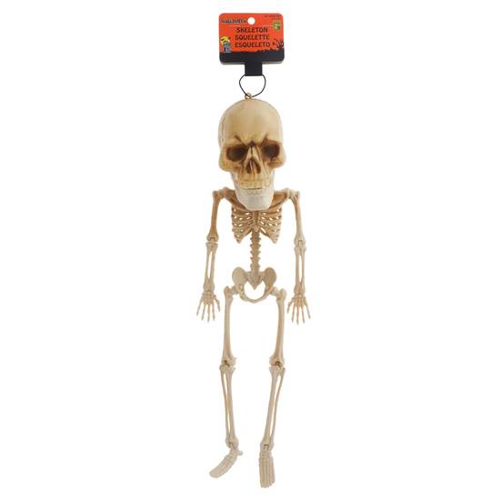 Dollarama Halloween-Hanging Plastic Skeleton (22")