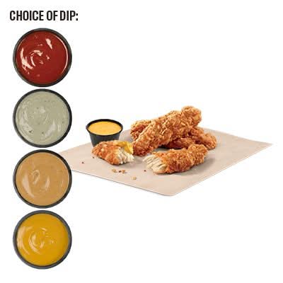 3x Crispy Chicken Tenders + Dip