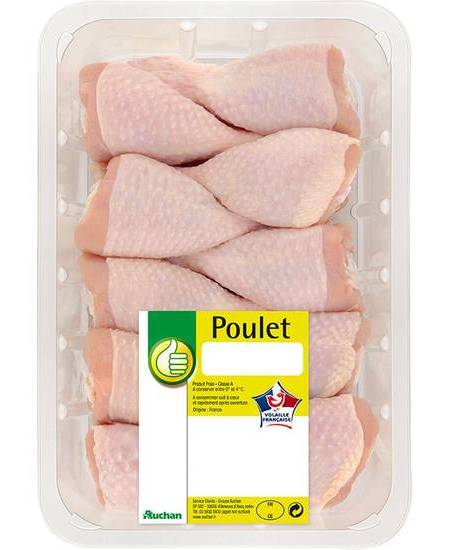 Pilons de poulet auchan 1kg