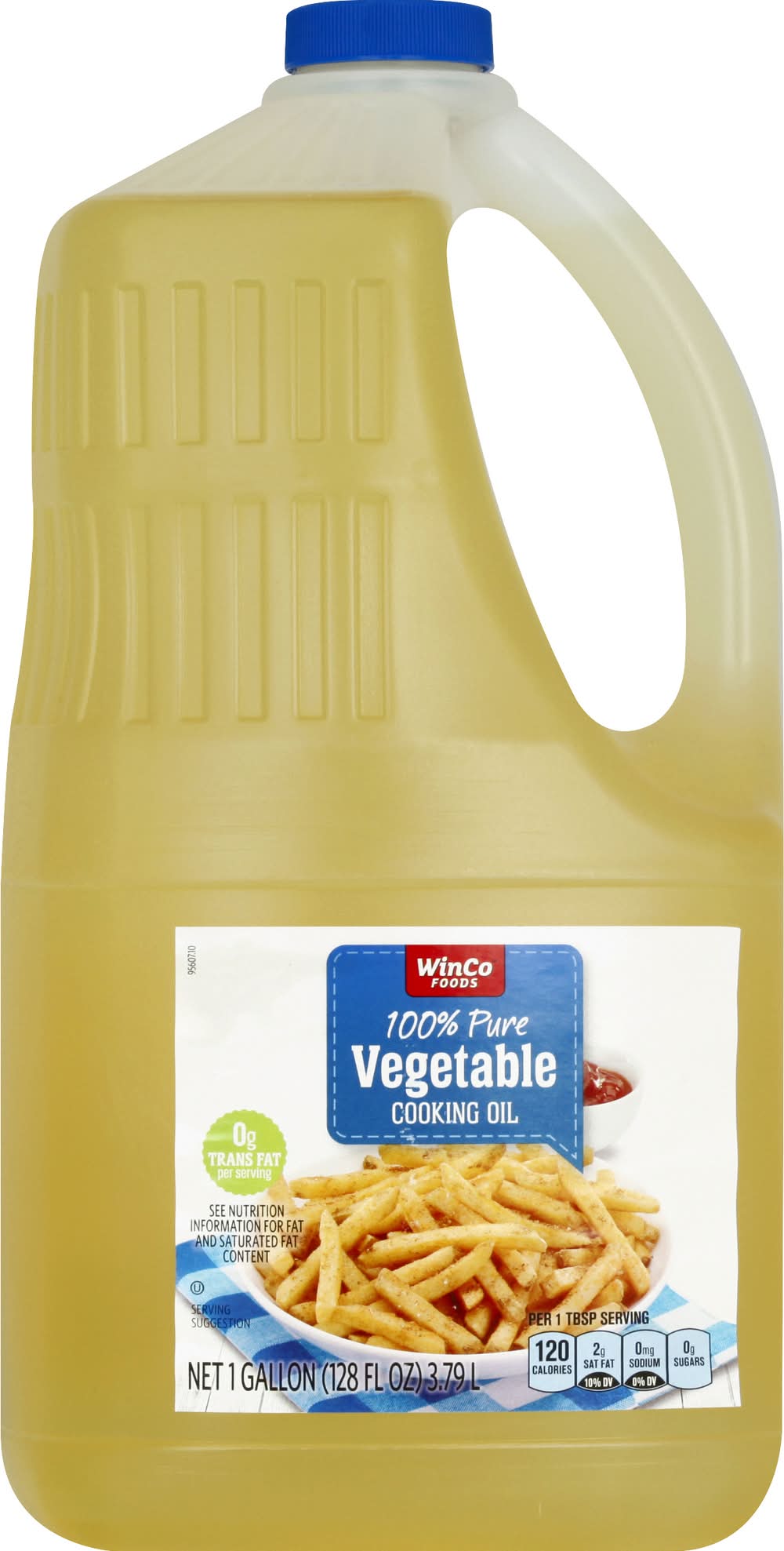 100% PURE VEGETABLE COOKING OIL